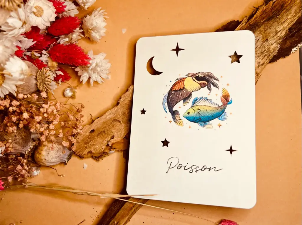 Carte zodiaque (poisson)