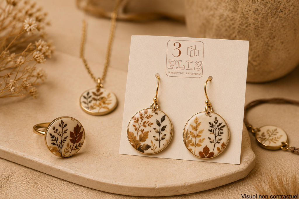 Boucles d'oreilles personnalisées