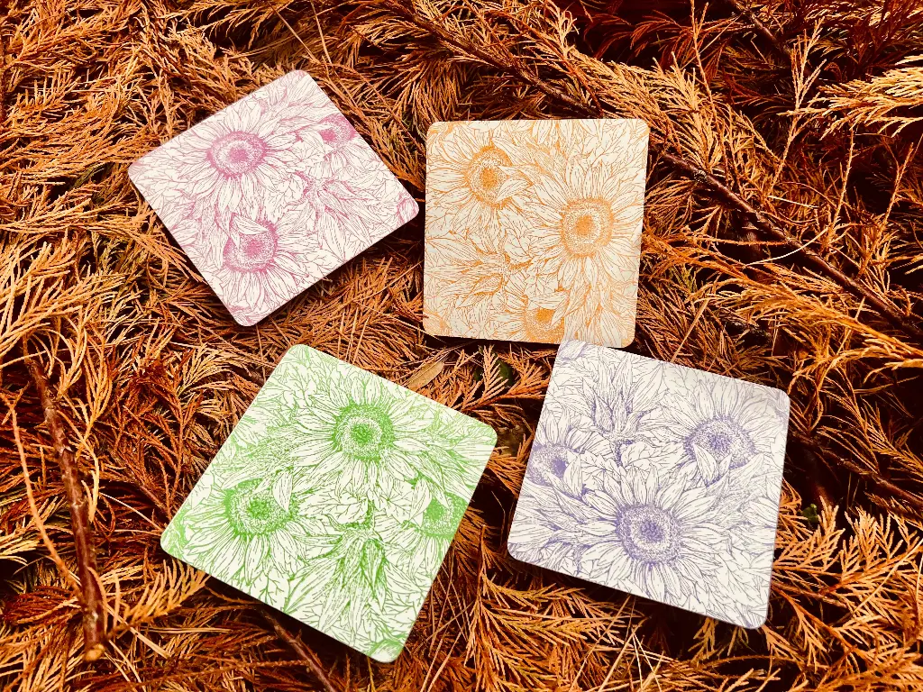 Les tournesols (rouge)