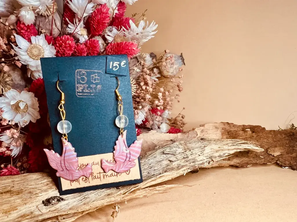 Boucles d'oreilles "hirondelles"