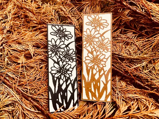 Marque-page die cut